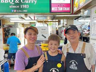 Nasi Padang with Special BBQ Chicken at Serangoon BBQ & Curry 